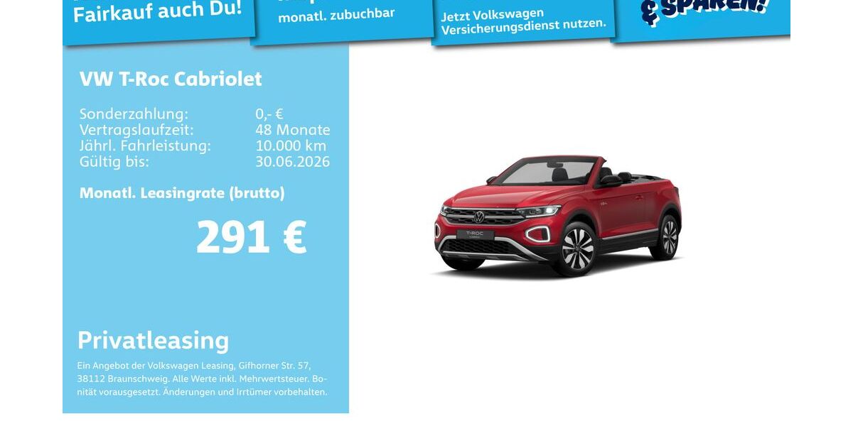 VW T-Roc 12.444 km 22.999 &euro; Mannheim 68309