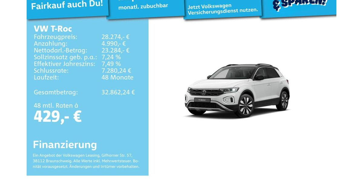 VW T-Roc 16.948 km 27.991 &euro; Mannheim 68309