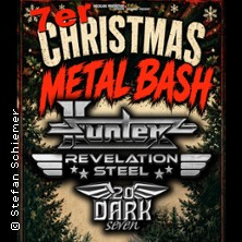 Christmas Metal Bash 2026 - Hunter, Revelation Steel, 20 Dark Seven 29.12.2026 7er Club Mannheim