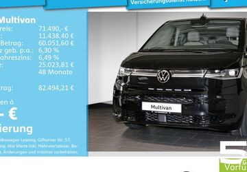 VW T7 Multivan 9.900 km 70.499 &euro; Mannheim 68309