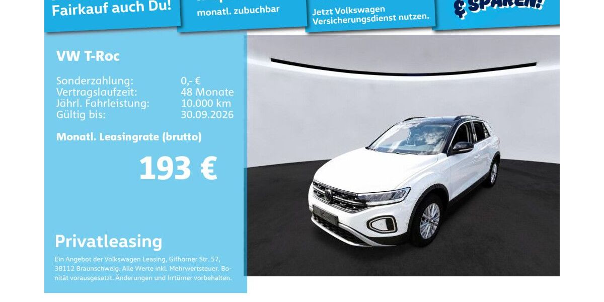 VW T-Roc 71.264 km 16.491 &euro; Mannheim 68309