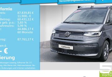 VW T7 California 9.900 km 75.699 &euro; Mannheim 68309