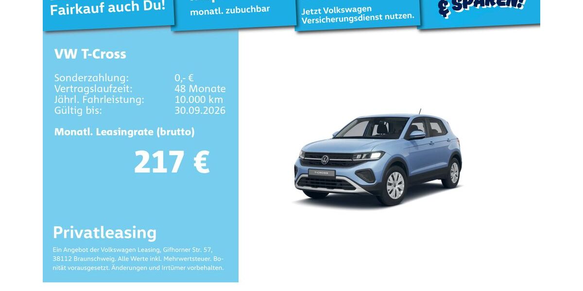 VW T-Cross 10.415 km 18.792 &euro; Mannheim 68309