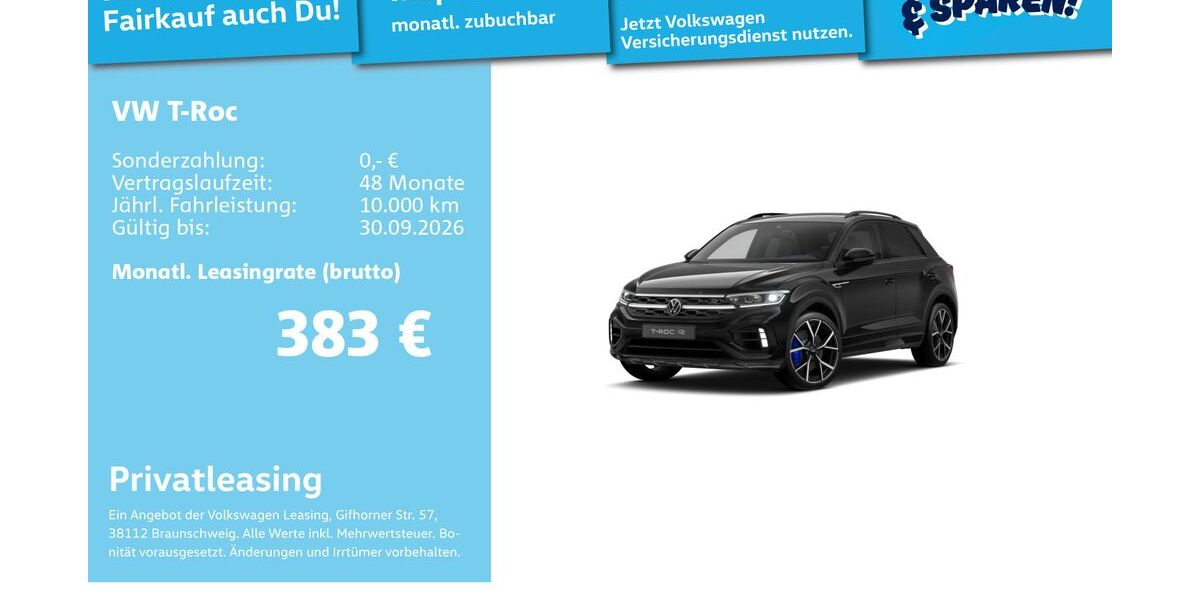 VW T-Roc 21.075 km 37.491 &euro; Mannheim 68309